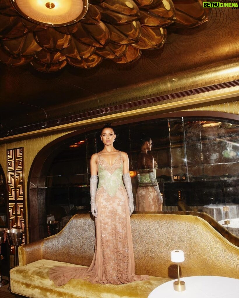 Gugu Mbatha-Raw Instagram - What a night! Thank you @gucci @lancomeofficial and @elleuk for giving me a moment to talk about the beauty of authenticity and using it for a purpose. A treat to play with such talented artists and enjoy some sparkling escapism at the iconic Savoy Hotel ✨ Congratulations to all the winners and nominees @bafta 🥂 Makeup: @makeupvincent Hair: @bjornkrischker Style: @leithclark Jewellery: @cartier Photos: @zoemcconnell See link in my stories to read @elleuk The Savoy Hotel
