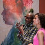 Gugu Mbatha-Raw Instagram - Reflecting on the soul filling adventure with @gucci and @zeitzmocaa Museum of Contemporary African art in beautiful Cape Town. ✨ See link in stories to read my full photo diary @britishvogue “It’s always special to visit South Africa because my Dad was born here and I have family in Johannesburg. My uncle passed in 2020, and like many I attended his funeral on Zoom. So it was a really emotional moment to visit his grave and connect with my cousins. Cape Town is a beautiful city, with a very complex history. The legacy of Apartheid is still very present in the landscape of the city. Nurturing art and culture is so important for healing these scars. I wanted to support Zeitz MOCAA as a space that can bring people together and especially the exhibition When We See Us, which celebrates the craft and legacy of painting by Black African artists.” It was really special to have a private view with the inspirational @madamekoyo the curator and director of the museum and so great to discover the work of Zandile Tshabalala, a female painter from Soweto. It has also been fascinating to see some early Kehinde Wiley paintings. (The exhibition includes a piece from 2001 (16 years before he was chosen by Barack Obama to paint his official portrait for the Smithsonian), that really charts the evolution of his style” We make art because life is not enough ❤️ #WhenWeSeeUs Cape Town, South Africa