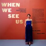 Gugu Mbatha-Raw Instagram – Reflecting on the soul filling adventure  with @gucci and @zeitzmocaa Museum of Contemporary African art in beautiful Cape Town. ✨

See link in stories to read my full photo diary @britishvogue 

“It’s always special to visit South Africa because my Dad was born here and I have family in Johannesburg. My uncle passed in 2020, and like many I attended his funeral on Zoom. So it was a really emotional moment to visit his grave and connect with my cousins.
Cape Town is a beautiful city, with a very complex history. The legacy of Apartheid is still very present in the landscape of the city. Nurturing art and culture is so important for healing these scars. I wanted to support Zeitz MOCAA as a space that can bring people together and especially the exhibition When We See Us, which celebrates the craft and legacy of painting by Black African artists.”

It was really special to have a private view with the inspirational @madamekoyo the curator and director of the museum and so great to discover the work of Zandile Tshabalala, a female painter from Soweto. It has also been fascinating to see some early Kehinde Wiley paintings. (The exhibition includes a piece from 2001 (16 years before he was chosen by Barack Obama to paint his official portrait for the Smithsonian), that really charts the evolution of his style”

We make art because life is not enough ❤️

 #WhenWeSeeUs Cape Town, South Africa