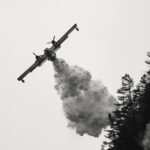 Guillaume St-Amand Instagram - Hier, le service d’incendie de Ste-Adèle a fait appel à l’équipe de @sopfeu afin d’éteindre un feu situé au Mont Baldy, tout près de chez moi. Il Heureusement, tout est maintenant sous contrôle! 📷 SONY A7RV + 100-400 F4.5-5.6 GM Sainte-Adèle, Quebec
