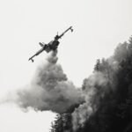 Guillaume St-Amand Instagram - Hier, le service d’incendie de Ste-Adèle a fait appel à l’équipe de @sopfeu afin d’éteindre un feu situé au Mont Baldy, tout près de chez moi. Il Heureusement, tout est maintenant sous contrôle! 📷 SONY A7RV + 100-400 F4.5-5.6 GM Sainte-Adèle, Quebec