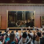 Guillaume St-Amand Instagram - Le Louvre, les gens, moi et mon iPhone. #shotoniphone #louvremuseum #paris #explorefrance #france #streetphotography #apple