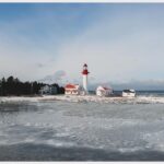 Guillaume St-Amand Instagram - cartes postales fluviales, édition hiver. Haute Gaspesie