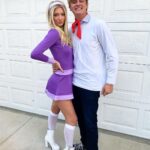 Gus De St. Jeor Instagram - Halloween pt. 1 👻 Fred & Daphne #scoobydoo . . . I know I’m a little late 🤪 don’t @ me