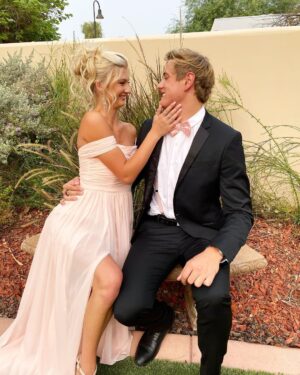 Gus De St. Jeor Instagram - Congrats to Mr. and Ms. Funk!!! 🥂 @rydellynch @capron 
who’s next?... 😳