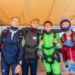 Gus De St. Jeor Instagram - I believe I can fly... 🪂 Probably the craziest thing I’ve ever done! Highly recommend 🙌🏻 thank you @skydive_perris If you want to see the full video of me flying, it’s coming out on our YouTube tomorrow ;)