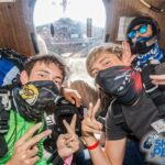 Gus De St. Jeor Instagram - I believe I can fly... 🪂 Probably the craziest thing I’ve ever done! Highly recommend 🙌🏻 thank you @skydive_perris If you want to see the full video of me flying, it’s coming out on our YouTube tomorrow ;)