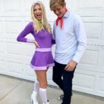 Gus De St. Jeor Instagram - Halloween pt. 1 👻 Fred & Daphne #scoobydoo . . . I know I’m a little late 🤪 don’t @ me