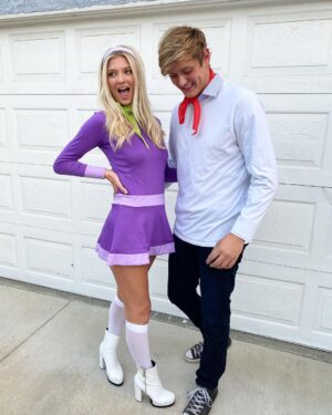 Gus De St. Jeor Instagram - Halloween pt. 1 👻 Fred & Daphne 
#scoobydoo 
.
.
.
I know I’m a little late 🤪 don’t @ me