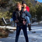 Gus De St. Jeor Instagram - Up at my favorite place with my favorite person ♥️🏔 Colorado