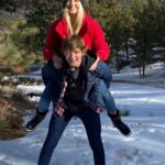 Gus De St. Jeor Instagram - Up at my favorite place with my favorite person ♥️🏔 Colorado