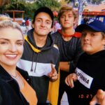 Gus De St. Jeor Instagram - We look like calm on the outside but on the inside we we’re terrified... 😮👹😈 #FrightFest Six Flags Fright Fest