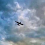 Guy Martin Instagram - From 9.28pm on 16 May 1943, 133 aircrew in 19 Lancasters took off in a daring mission named Operation Chastise. Despite the Dambusters raid being regarded as a success, nearly half the men who took part did not make it home to their families. An estimated 1,600 civilians and prisoners of war were also sadly killed in this raid. We must never forget. Guy had the honour of spending some time with Squadron Leader George 'Johnny 'Johnson, what he said we will remain with Guy forever. May he rest in peace. The people of Lincolnshire looked to the skies as The Battle of Britain Memorial Flight (BBMF) plane PA474 flew over 28 former air bases tonight.