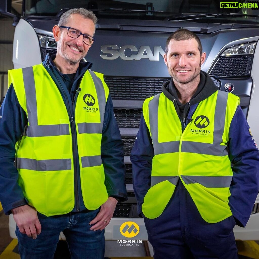 Guy Martin Instagram - Guy has been around lorries his entire life and has officially worked on heavy goods vehicles (HGVs) for 25 years, so he definitely knows his way around a truck. In this new video series Guy and Morris Lubricants’ Technology Manager, Adrian Hill chat about the current landscape of the commercial vehicle sector, discuss the many elements mechanics will need to consider when servicing both trucks and HGVs in the near future and the various changes and challenges that HGV mechanics, operators and maintenance engineers will potentially see in the years ahead. Please go to Guy YouTube page for the full short video series #guymartinracingofficial #guymartin #morrislubricants