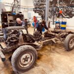 Guy Martin Instagram - In Guy's Garage tonight, Guy turns a Land Rover Defender into a super-fast off-road racer capable of 100mph. He goes to Wales to race against the best, but torrential rain makes survival the main goal… all very dramatic but he survives obviously! @channel4 at 9pm #guymartinofficial #northonetv #guysgarage