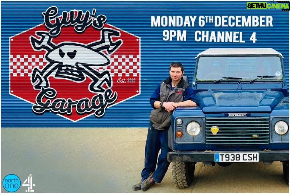 Guy Martin Instagram - Hope your weekend goes to plan, bobble hat weather some could say... Programme 3 of Guy's Garage is showing this Monday at 9pm on @channel4 A British, hardcore Classic gets put through its paces... #guymartin #landrover #guymartinofficial #northonetv