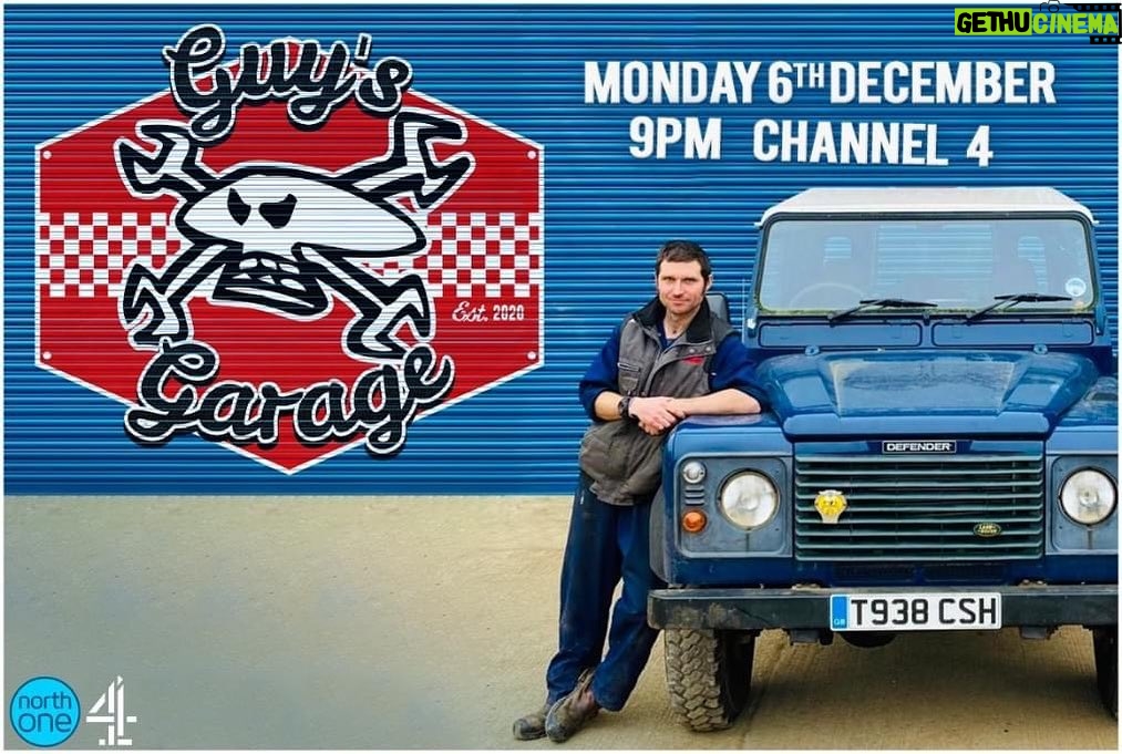 Guy Martin Instagram - Hope your weekend goes to plan, bobble hat weather some could say... Programme 3 of Guy's Garage is showing this Monday at 9pm on @channel4 A British, hardcore Classic gets put through its paces... #guymartin #landrover #guymartinofficial #northonetv