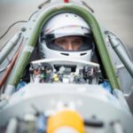 Guy Martin Instagram - After more than a decade in design and build @the_52_express land speed record motorcycle successfully completes its first ever powered run. Ridden by Guy Martin, a sub 90mph test at Elvington Airfield, Yorkshire, enabled the team to carry-out a number of systems and safety checks, establish braking distances and also saw the bike lift up from its stabilisers to run on its own two wheels. Streamlined bodywork will soon be fitted over the 30ft labyrinth of aero-grade metal tubing. The motorcycle is powered by a fifty-year-old Rolls-Royce helicopter engine slung behind a 1950s-style cockpit . It is the creation of 77-year-old former motorcycle Grand Prix and TT sidecar racer, Alex Mcfadzean. Ridden by Guy Martin, it is hoped the all British bike will hit 400mph, breaking the current 376mph motorcycle land-speed record, in Bolivia in 2023. The 52 Express - Land Speed Record Motorcycle Guy Martin @horiba.mira @demontweeksmotorsport @bellhelmets @project100comms Vulkoprin nv Dsg Apicom @ompracing Antigravity Batteries Néos Firetrace Life Racing. Full details and more photos available on the @the_52_express Facebook page. Images and words by the 52 express team
