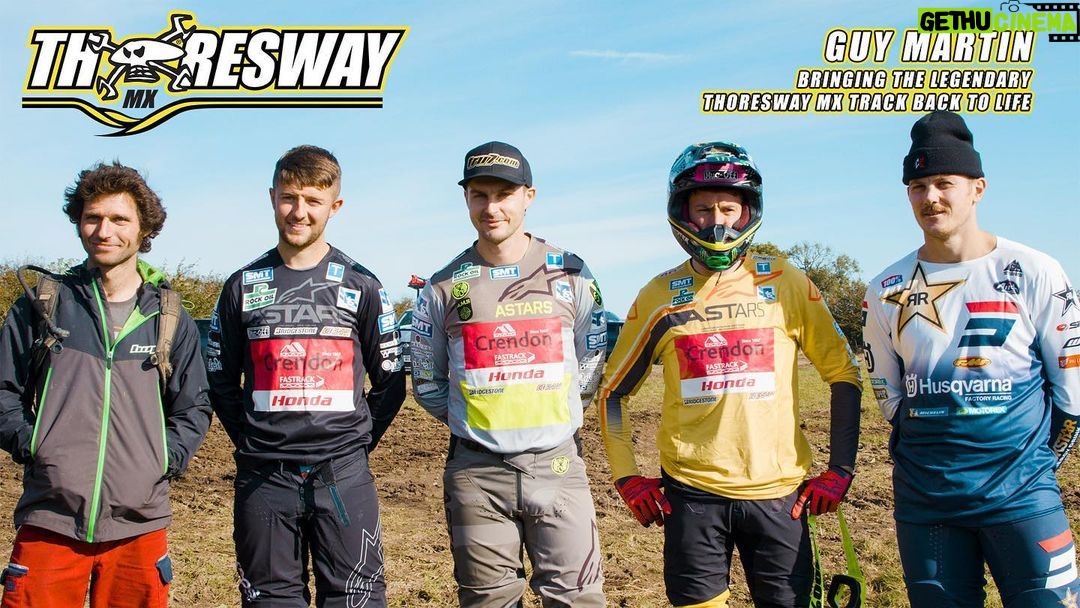 Guy Martin Instagram - Guy's had a job on: Thoresway motocross track has a new owner. Guy bought the place earlier in the year and decided to give it a much needed revamp with the ambition of turning it into the country's best MX racing facility. Alfie Smith from ASTrax and Johnny Douglas Hamilton from Terraforma Mx were brought in to design and build something special! @jcbmachines were excited to be a part of the story too and provided some of the machines for the build so big thanks to them. So what will Thoresway be? Lots of questions! Basically we are a racetrack and still a work in progress. We hope to bring events here in the future. Guy loves to go big so has his sights set on a round of the MXGP some day, hoping the UK gets the chance of a double header. Fundamentally we would love to have our own event or to host a round of the MX Nationals and/or the British Championship in the coming years. Thoresway won’t be open to the general public to practice on, we know a lot of people will be disappointed but there are many reasons why this decision was made. We may decide to run a one off practice day during the year. Watch this space. We will however in time be open to professional teams currently riding at championship level for race practice. We still have a long way to go before we will be fully open. There's grass seed to be planted, a watering system to be installed and countless other i's to dot and t’s to cross. When we started the project it was a piece of Lincolnshire history that we wanted to bring back to life for Guys own pleasure and all of a sudden the phone hasn’t stopped ringing. Thank you for all your interest and we do hope that Thoresway will be something the folks of Lincolnshire will be very proud of. @thoreswaymx To watch the video head to guys official You tube channel, hit subscribe 👍