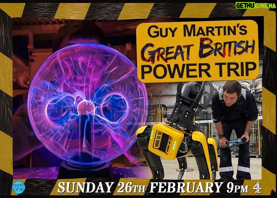 Guy Martin Instagram - This Weekend Don't Miss Guy Martin's Power Trip, in this final episode Guy looks at what the future of UK energy looks like? He helps build a nuclear power station, conducts an experiment in fusion, and goes to work inside Britain's most toxic site. @channel4 #northone #guymartinofficial