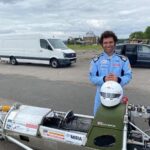 Guy Martin Instagram - Guy joined team principal Alex Macfadzean along with Bernie Toleman and the @the_52_express core crew at the historic North Weald Airfield for first tow/rolling tests. The day started with an engine fire up while up on the trestles, checking driveline elements and bedding in the rear brake pads. Everything was as wanted it to be. Check out the @the_52_express team Facebook page for a more in-depth summary of the day. #guymartin #guymartinofficial