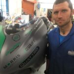 Guy Martin Instagram - Nearly ready to take her to an airfield. 2021 promises to be a year of answers to changes made and plenty of questions off the back of that! Hopefully a fast one too. Ta very much to the following folk who have had a hand in the development of the tool. Jack Frost at @holeshotracing270 the backbone of British Landspeed racing. B and B Motorcycles Lincoln @quattroplant @morrislubricantsuk @daineseofficial @agvhelmets @aetmotorsport @quaifeeng @syvecs_ltd Tiger Racing Products @fasterbyfederici Worldwide Bearings @jwrsuspension @evotechperformance Broughtons @spraybayimmingham @suzukiperformancespares - MTC Agents @201ceramic @bandcexpress Ian Martin for all the fettling, John MaAvoy and @sldigital for documenting the build and runs so far. The UK airfields that have allowed testing and the support on those days. #thankyou #guymartin #guymartinofficial #project300 #sponsors #notanadjustathanks