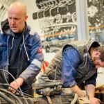Guy Martin Instagram - Something is brewing in #GuysGarage and Guy has roped in his old mate Camy for the job @channel4 #northone #coming2021 #watchthisspace