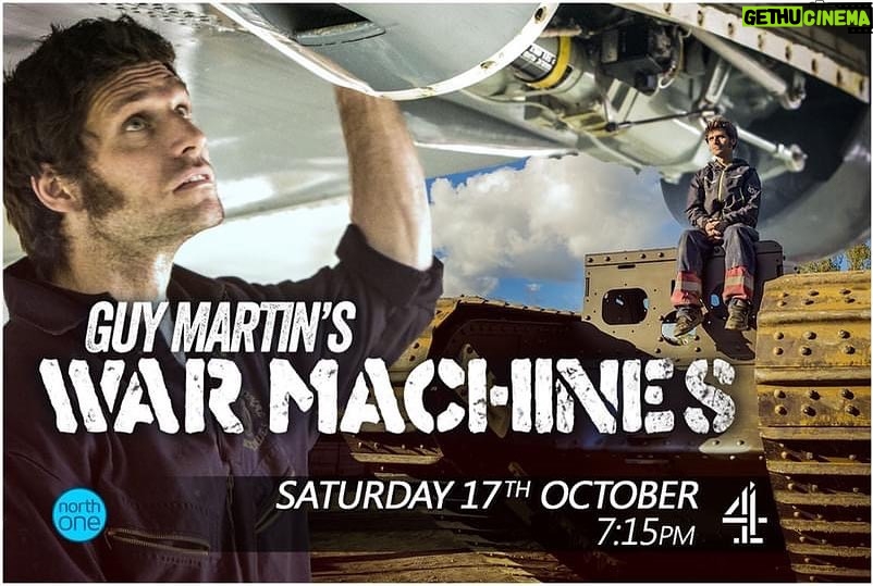 Guy Martin Instagram - Another look back programme, this time 'War Machines' and the brave folk that gave up so much . Spot On and thanks for the support. Saturday 17th at 7.15pm @channel4 4. #neverforget #guymartin #guymartinofficial #northone