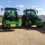 Guy Martin Instagram - Welcome to the team. Guy took delivery of the new 7R330 Gen2 this morning. One day the shit will hit the fan and there will always be farming! #tradedup #guymartin #guymartinofficial @johndeere #ripponfarmservices