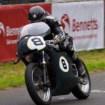 Guy Martin Instagram - Guy took to Oliver’s Mount in Scarborough this weekend gone and he right enjoyed himself. “Well run meeting, good folk and no mither” so he was happy to lend his support to an event that has been good to him over the years. As much as he enjoyed it he realised that his brain is totally wired up for faster machines now and his main focus going forward will be, and has been for some time #PROJECT300. I’m sure we will see Guy jumping onto his Classic BSA every now and then at random events but full steam ahead to be the fastest on a conventional motorcycle! #guymartinracing #guymartin #guymartinproper thanks to Luke @bennetts_bike for the images