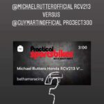 Guy Martin Instagram - Not long ago Guy and Rutter went head to head on two incredible machines... the result is mind blowing head to Bathams racing page... #project300 @bathamsracing @michaelrutterofficial @guymartinofficial #guymartin @practical_sportsbikes
