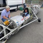 Guy Martin Instagram - Guy joined team principal Alex Macfadzean along with Bernie Toleman and the @the_52_express core crew at the historic North Weald Airfield for first tow/rolling tests. The day started with an engine fire up while up on the trestles, checking driveline elements and bedding in the rear brake pads. Everything was as wanted it to be. Check out the @the_52_express team Facebook page for a more in-depth summary of the day. #guymartin #guymartinofficial