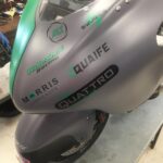 Guy Martin Instagram - Nearly ready to take her to an airfield. 2021 promises to be a year of answers to changes made and plenty of questions off the back of that! Hopefully a fast one too. Ta very much to the following folk who have had a hand in the development of the tool. Jack Frost at @holeshotracing270 the backbone of British Landspeed racing. B and B Motorcycles Lincoln @quattroplant @morrislubricantsuk @daineseofficial @agvhelmets @aetmotorsport @quaifeeng @syvecs_ltd Tiger Racing Products @fasterbyfederici Worldwide Bearings @jwrsuspension @evotechperformance Broughtons @spraybayimmingham @suzukiperformancespares - MTC Agents @201ceramic @bandcexpress Ian Martin for all the fettling, John MaAvoy and @sldigital for documenting the build and runs so far. The UK airfields that have allowed testing and the support on those days. #thankyou #guymartin #guymartinofficial #project300 #sponsors #notanadjustathanks