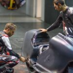 Guy Martin Instagram - PROJECT300 Update: Recently Guy got the opportunity to bring the Busa to Mira, the UK’s only full-scale aerodynamic wind tunnel. Guy and Rob White have struck up a commonality in that they are both trying to achieve an incredibly fast goal on different types of machines. Rob is currently working on a secret project and enlisted Guys help to test the 2 machines. Obviously Guy jumped at the chance to help out and is blown away by Robs dedication and plans. Guy also got to learn more about his own machine. Both men have the tenacity and drive we all admire and they will sacrifice everything and anything to achieve their goals. We wish Rob all the best and look out for the unveiling of his incredible project. As for Guy, he is hoping for some dry runs in the not too distant future. #guymartin #guymartinofficial #AGV #Dainese #project300. Photos courtesy of @mark_r_photos HORIBA MIRA