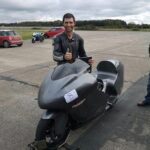 Guy Martin Instagram - May 2018 Project 300 was born. It’s first ever run did a respectable 183.044. June 2019 Guy took to Elvington and did a 257.727. September 2019 another go and he came away with a personal best of 270.965. Back to the shed for the winter until the conditions were perfect to push for the big 300. Then we all went into lockdown. Yesterday Guy had the opportunity to go to an airfield (abiding by social distancing) and have a few practise runs and came away with a 274.76. He was delighted with a new personal best And he is unofficially the fastest man in the UK on a conventional motorcycle. Guy has realised the journey to 300 might take a bit longer. Finding that extra 25mph will be difficult but sure anything worth having does not come by easily! This is not a tv thing, this is just a personal project, think it was a tad too dangerous for them :) #project300 #guymartinracing #guymartin