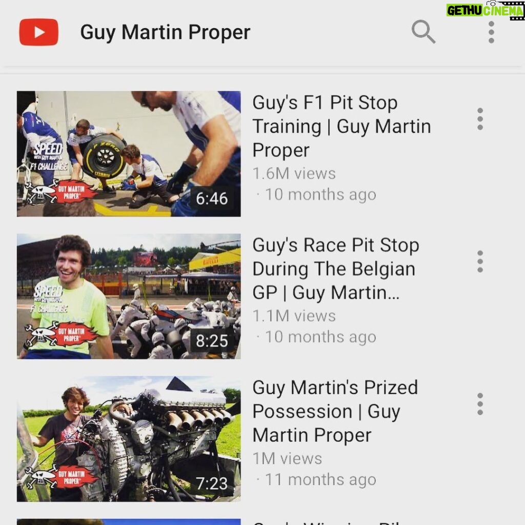Guy Martin Instagram - Not much filming happening this year so far but lots of great clips of Guys adventures over on his YouTube channel! #guymartin #guymartinracing