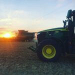 Guy Martin Instagram - Guy is busy on harvest duties and loving every minute of the solitude! Hats off to the lads and lasses who work long hours, some uprooting their lives to move where the work is. Guy meets some right interesting folk and loves to learn more about the land and who knows, maybe one day he will slow down and do it full time? Doubt it but you never know! Did you know that Lincolnshire, England’s second largest county (by area), is largely agricultural, with a rich and fertile soil. It produces over 20% of all foodstuffs grown in the UK. Lincolnshire is the largest producer of wheat, cereals and potatoes in the UK. (Lincolnshire.org) #johndeere #guymartin #guymartinofficial