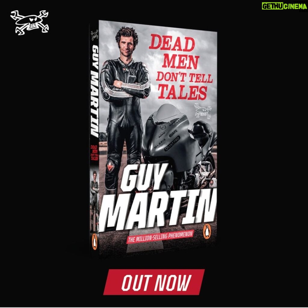 Guy Martin Instagram - Dead Men Don't Tell Tales by Guy Martin is out now in Paperback. "Guy lets us in on the last four years of his life that make the rest of us look like we're in slow motion. To Guy, if it's worth doing, it's worth dying for" @eburybooks Remember to support your local bookshop and it is also available to buy online. Follow the link in profile to order your copy now. #deadmendonttelltales #guymartin #guymartinoffical #ebury #penguinrandomhouse