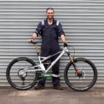 Guy Martin Instagram - How Trick is this! Guy has been riding @orangebikes for as long as he can remember, when we nudged him for an exact date we got “I've had a few hot dinners since then”. He put in a call to Orange a few weeks back as he wanted to buy a new frame, his old bike was knackered and after 35,000 miles in 7 years it needed retiring. His orange hasn’t been on all his biking adventures but it is the bike that he rides the most on his daily commute to work. The lads and lassies at Orange Bikes and @hopetech built him this trick aluminium brushed frame with Hope accessories. They arrived to his work last week and he was proper blown away by the bike as you can see in the video. Massive thanks to everyone at Orange Bikes and Hope Technology Ltd for their continued support of Guys biking. #orangebikes #hopetech #guymartin