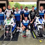 Guy Martin Instagram - Last weekend Team Lincs Classic Suzuki went down to Brands Hatch for the European Endurance Cup. Guy and Ash Thompson were on the GSXR1000K1 and TLCS new team rider (ex-GP winner) Alan Carter with regular boy Richard 'Steady' Steadman on the GSXR750K1. full Race report can be found on the Team Lincs Classic Suzuki Facebook page. Many thanks to all those involved especially Ash and Steady for some serious last-minute grafting on the bike build. To Dave Creasy and Rob Tucker for excellent pit-boards throughout the race with the help of Nick and Steve from team AC. Thanks to Sharon from Team Guy for stepping in and stepping up as Crew chief. Tracy from Team Alan for the superb cakes, and Jez, Butch and Paul for great work behind the scenes. Big thanks to Pete for making it happen. A very special thanks to the following for their help and support along the way from @morrislubricantsuk, Dunlop tyres, Marvic wheels, Crowe Performance, Signs Express Lincoln. As a team the craic was on point and as always we walk away with some great memories and more importantly some lessons learned. The EEC is a great series with an incredible paddock, and we hope it won't be long before we join them again on the track. #dainese #agv #guymartinofficial #guymartin Brands Hatch Circuit, Fawkham, Kent