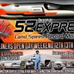 Guy Martin Instagram - Not content with going 300mph Guy is also the pilot for the @the_52_express who are aiming to break the 400mph land speed record. 52 Express is a turbine powered streamliner motorcycle designed and built by Alex Macfadzean as an all-British land-speed record challenger. The streamline and the team that built it will be on hand at the @straightliners_events this weekend.