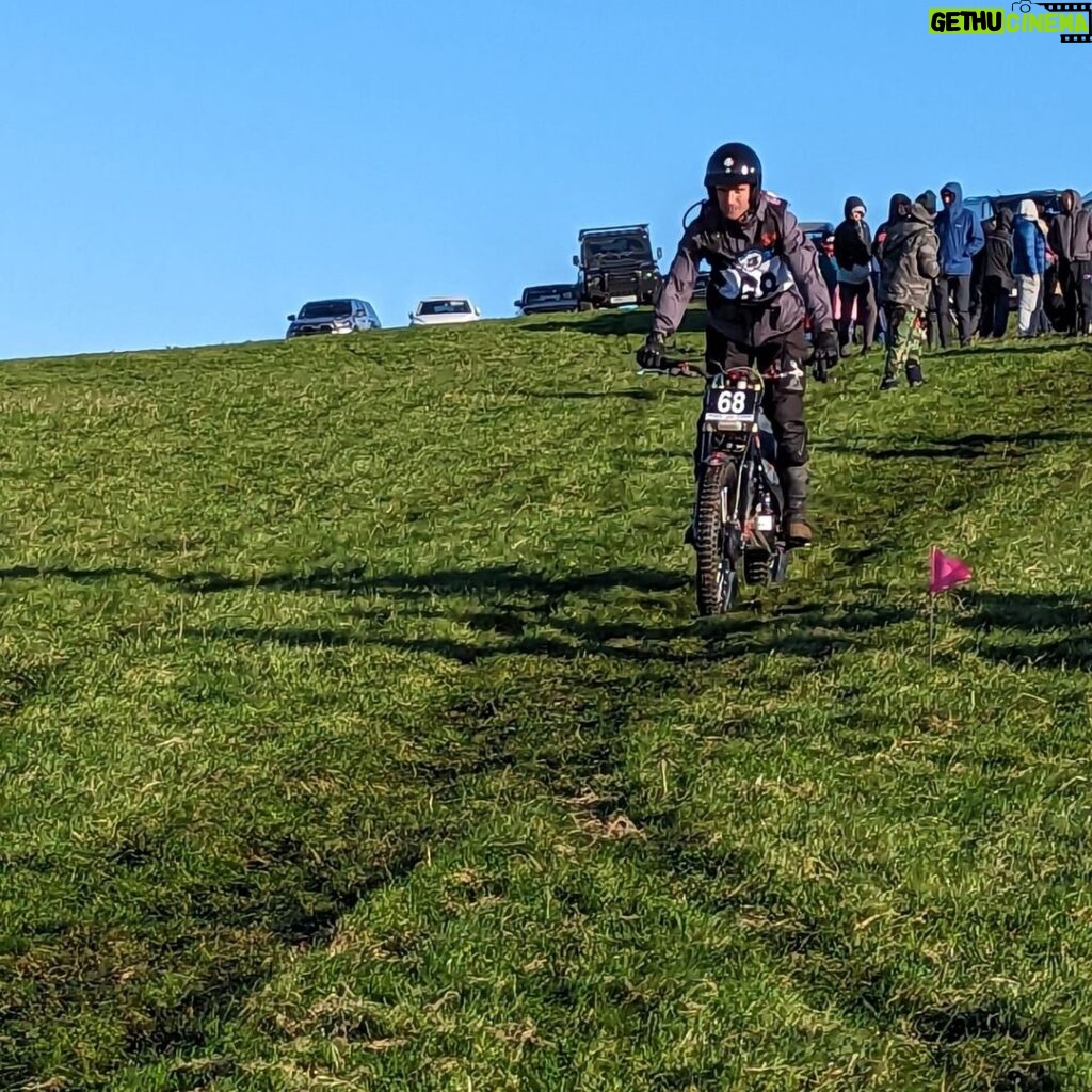 Guy Martin Instagram - I didn’t think it would be easy but it was brutal!!!! Hats off to the lads and lasses that finished the Scott Trial 2023. Some job! I have a lot of learning to do. How I see it, you can’t learn anything if you don’t at least try, you might fail but from that you gain experience, you go away, you regroup, you keep at it and you come back stronger. I was a DNF in 2023 but that’s ok… at least I entered the arena! (those that know, know) Thanks to the @richmondmotorclub and everyone involved, cracking event. Hopefully see you in 2024! Images Adrian, Ros Brown and @neil_sturgeon_pictures_ #AGV #dainese