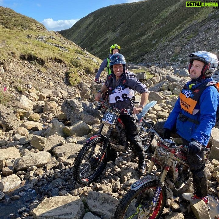 Guy Martin Instagram - I didn’t think it would be easy but it was brutal!!!! Hats off to the lads and lasses that finished the Scott Trial 2023. Some job! I have a lot of learning to do. How I see it, you can’t learn anything if you don’t at least try, you might fail but from that you gain experience, you go away, you regroup, you keep at it and you come back stronger. I was a DNF in 2023 but that’s ok… at least I entered the arena! (those that know, know) Thanks to the @richmondmotorclub and everyone involved, cracking event. Hopefully see you in 2024! Images Adrian, Ros Brown and @neil_sturgeon_pictures_ #AGV #dainese