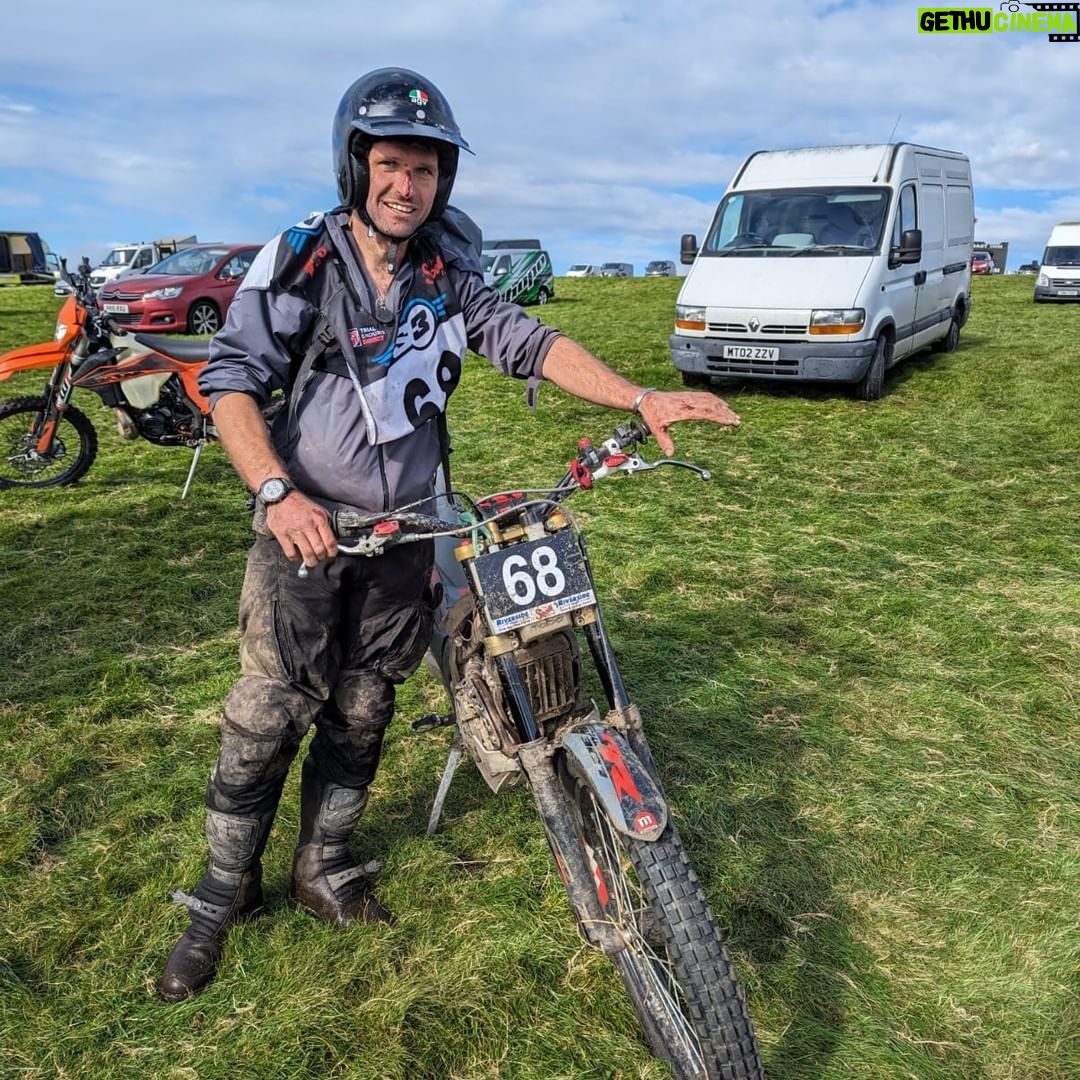 Guy Martin Instagram - I didn’t think it would be easy but it was brutal!!!! Hats off to the lads and lasses that finished the Scott Trial 2023. Some job! I have a lot of learning to do. How I see it, you can’t learn anything if you don’t at least try, you might fail but from that you gain experience, you go away, you regroup, you keep at it and you come back stronger. I was a DNF in 2023 but that’s ok… at least I entered the arena! (those that know, know) Thanks to the @richmondmotorclub and everyone involved, cracking event. Hopefully see you in 2024! Images Adrian, Ros Brown and @neil_sturgeon_pictures_ #AGV #dainese