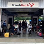 Guy Martin Instagram - Last weekend Team Lincs Classic Suzuki went down to Brands Hatch for the European Endurance Cup. Guy and Ash Thompson were on the GSXR1000K1 and TLCS new team rider (ex-GP winner) Alan Carter with regular boy Richard 'Steady' Steadman on the GSXR750K1. full Race report can be found on the Team Lincs Classic Suzuki Facebook page. Many thanks to all those involved especially Ash and Steady for some serious last-minute grafting on the bike build. To Dave Creasy and Rob Tucker for excellent pit-boards throughout the race with the help of Nick and Steve from team AC. Thanks to Sharon from Team Guy for stepping in and stepping up as Crew chief. Tracy from Team Alan for the superb cakes, and Jez, Butch and Paul for great work behind the scenes. Big thanks to Pete for making it happen. A very special thanks to the following for their help and support along the way from @morrislubricantsuk, Dunlop tyres, Marvic wheels, Crowe Performance, Signs Express Lincoln. As a team the craic was on point and as always we walk away with some great memories and more importantly some lessons learned. The EEC is a great series with an incredible paddock, and we hope it won't be long before we join them again on the track. #dainese #agv #guymartinofficial #guymartin Brands Hatch Circuit, Fawkham, Kent