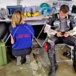 Guy Martin Instagram - Last weekend Team Lincs Classic Suzuki went down to Brands Hatch for the European Endurance Cup. Guy and Ash Thompson were on the GSXR1000K1 and TLCS new team rider (ex-GP winner) Alan Carter with regular boy Richard 'Steady' Steadman on the GSXR750K1. full Race report can be found on the Team Lincs Classic Suzuki Facebook page. Many thanks to all those involved especially Ash and Steady for some serious last-minute grafting on the bike build. To Dave Creasy and Rob Tucker for excellent pit-boards throughout the race with the help of Nick and Steve from team AC. Thanks to Sharon from Team Guy for stepping in and stepping up as Crew chief. Tracy from Team Alan for the superb cakes, and Jez, Butch and Paul for great work behind the scenes. Big thanks to Pete for making it happen. A very special thanks to the following for their help and support along the way from @morrislubricantsuk, Dunlop tyres, Marvic wheels, Crowe Performance, Signs Express Lincoln. As a team the craic was on point and as always we walk away with some great memories and more importantly some lessons learned. The EEC is a great series with an incredible paddock, and we hope it won't be long before we join them again on the track. #dainese #agv #guymartinofficial #guymartin Brands Hatch Circuit, Fawkham, Kent