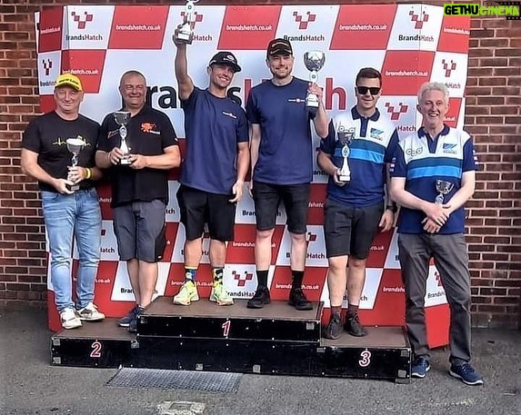 Guy Martin Instagram - Last weekend Team Lincs Classic Suzuki went down to Brands Hatch for the European Endurance Cup. Guy and Ash Thompson were on the GSXR1000K1 and TLCS new team rider (ex-GP winner) Alan Carter with regular boy Richard 'Steady' Steadman on the GSXR750K1. full Race report can be found on the Team Lincs Classic Suzuki Facebook page. Many thanks to all those involved especially Ash and Steady for some serious last-minute grafting on the bike build. To Dave Creasy and Rob Tucker for excellent pit-boards throughout the race with the help of Nick and Steve from team AC. Thanks to Sharon from Team Guy for stepping in and stepping up as Crew chief. Tracy from Team Alan for the superb cakes, and Jez, Butch and Paul for great work behind the scenes. Big thanks to Pete for making it happen. A very special thanks to the following for their help and support along the way from @morrislubricantsuk, Dunlop tyres, Marvic wheels, Crowe Performance, Signs Express Lincoln. As a team the craic was on point and as always we walk away with some great memories and more importantly some lessons learned. The EEC is a great series with an incredible paddock, and we hope it won't be long before we join them again on the track. #dainese #agv #guymartinofficial #guymartin Brands Hatch Circuit, Fawkham, Kent