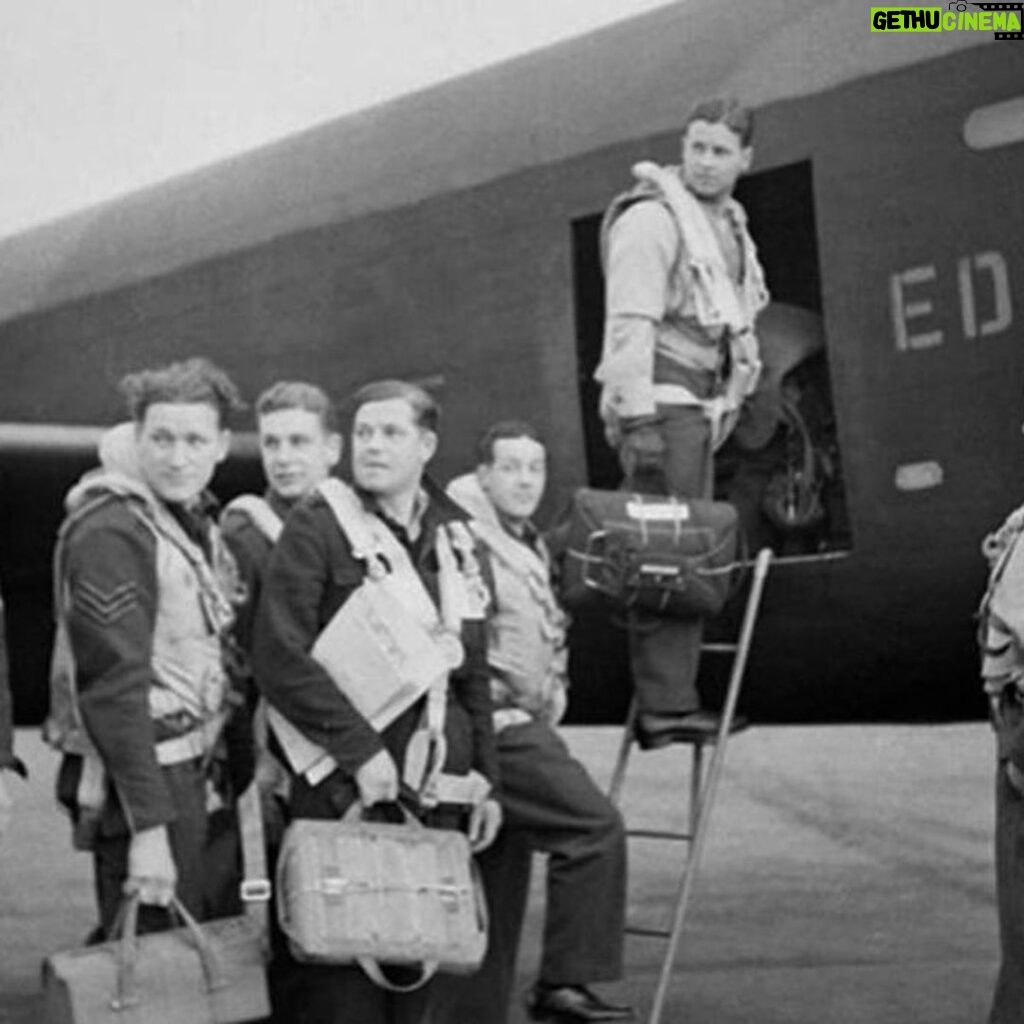 Guy Martin Instagram - From 9.28pm on 16 May 1943, 133 aircrew in 19 Lancasters took off in a daring mission named Operation Chastise. Despite the Dambusters raid being regarded as a success, nearly half the men who took part did not make it home to their families. An estimated 1,600 civilians and prisoners of war were also sadly killed in this raid. We must never forget. Guy had the honour of spending some time with Squadron Leader George 'Johnny 'Johnson, what he said we will remain with Guy forever. May he rest in peace. The people of Lincolnshire looked to the skies as The Battle of Britain Memorial Flight (BBMF) plane PA474 flew over 28 former air bases tonight.