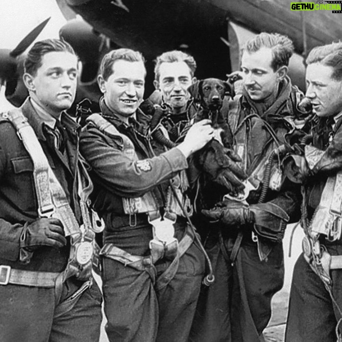 Guy Martin Instagram - From 9.28pm on 16 May 1943, 133 aircrew in 19 Lancasters took off in a daring mission named Operation Chastise. Despite the Dambusters raid being regarded as a success, nearly half the men who took part did not make it home to their families. An estimated 1,600 civilians and prisoners of war were also sadly killed in this raid. We must never forget. Guy had the honour of spending some time with Squadron Leader George 'Johnny 'Johnson, what he said we will remain with Guy forever. May he rest in peace. The people of Lincolnshire looked to the skies as The Battle of Britain Memorial Flight (BBMF) plane PA474 flew over 28 former air bases tonight.