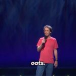 Guy Montgomery Instagram - One of the only jokes I’ve seen where a comedian is crazy enough to say the word oat or oats seven times in less than a minute. That is more than once every ten seconds - see if you can spot them all!
